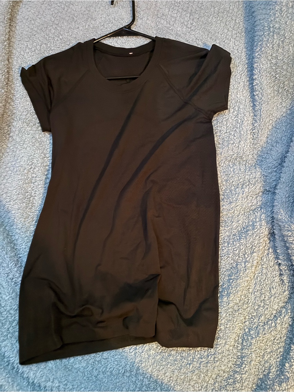 lululemon athletica Black Short-Sleeve Athletic Top